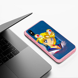 Чехол iPhone XS Max матовый Сейлор Мун, цвет: 3D-баблгам — фото 2