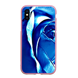 Чехол iPhone XS Max матовый Роза