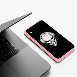 Чехол iPhone XS Max матовый Пиратская станция, цвет: 3D-баблгам — фото 2
