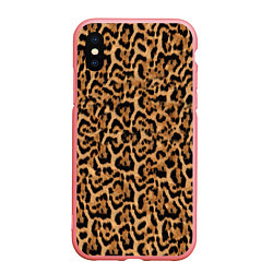 Чехол iPhone XS Max матовый Jaguar, цвет: 3D-баблгам