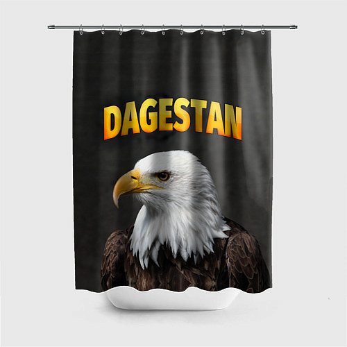 Шторка для ванной Dagestan Eagle / 3D-принт – фото 1