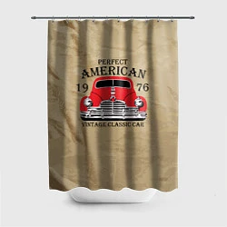 Шторка для ванной American retro auto