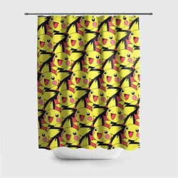 Шторка для ванной Pikachu