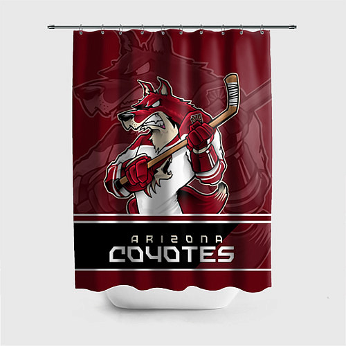 Шторка для ванной Arizona Coyotes / 3D-принт – фото 1