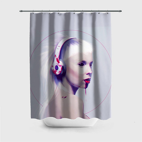 Шторка для ванной Die Antwoord: Wild Eyes / 3D-принт – фото 1
