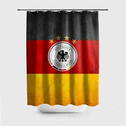 Шторка для душа Сборная Германии, цвет: 3D-принт
