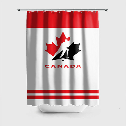 Шторка для ванной Canada Team / 3D-принт – фото 1