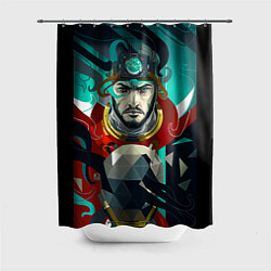 Шторка для душа Prey 3, цвет: 3D-принт