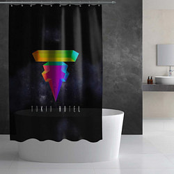 Шторка для душа Tokio Hotel: New Symbol, цвет: 3D-принт — фото 2