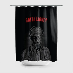 Шторка для душа Gotta light?, цвет: 3D-принт