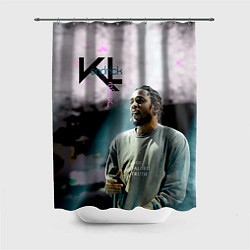 Шторка для душа KL: Kendrick Lamar, цвет: 3D-принт