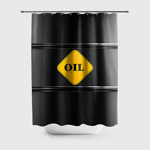 Шторка для ванной Oil / 3D-принт – фото 1