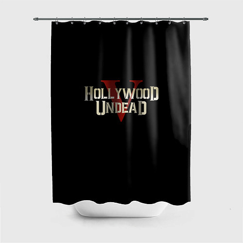 Шторка для ванной Hollywood Undead V / 3D-принт – фото 1