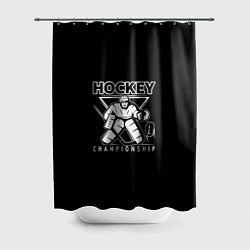 Шторка для ванной Hockey Championship