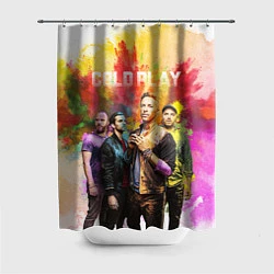 Шторка для душа Coldplay, цвет: 3D-принт