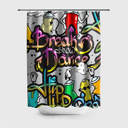 Шторка для душа Break Show Dance, цвет: 3D-принт