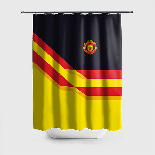 Шторка для ванной Manchester United / 3D-принт – фото 1