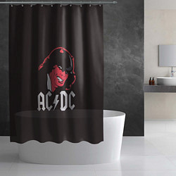 Шторка для душа AC/DC Devil, цвет: 3D-принт — фото 2