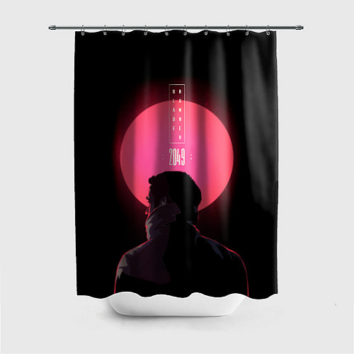 Шторка для ванной Blade Runner: Acid sun / 3D-принт – фото 1