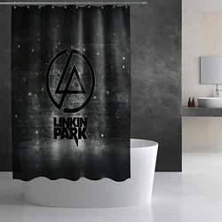 Шторка для душа Linkin Park: Wall, цвет: 3D-принт — фото 2