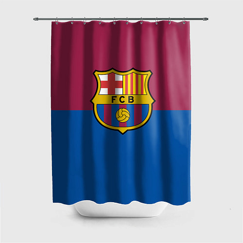 Шторка для ванной Barcelona FC: Duo Color / 3D-принт – фото 1