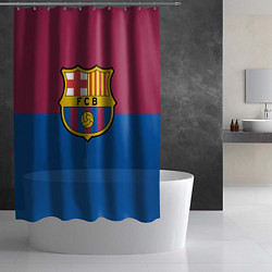 Шторка для душа Barcelona FC: Duo Color, цвет: 3D-принт — фото 2
