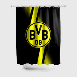 Шторка для душа FC Borussia Dortmund: Storm, цвет: 3D-принт