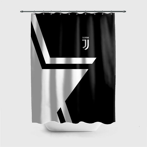 Шторка для ванной FC Juventus: Star / 3D-принт – фото 1