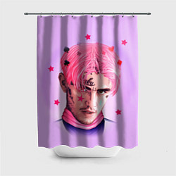Шторка для ванной Lil Peep: Pink Edition