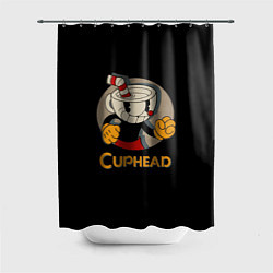 Шторка для ванной Cuphead: Mugman