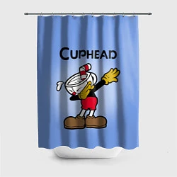 Шторка для душа Cuphead Dab, цвет: 3D-принт