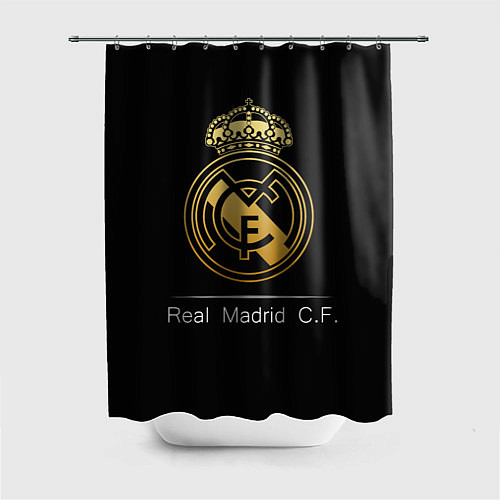 Шторка для ванной FC Real Madrid: Gold Edition / 3D-принт – фото 1