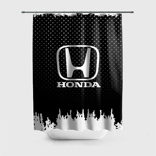 Шторка для ванной Honda: Black Side / 3D-принт – фото 1