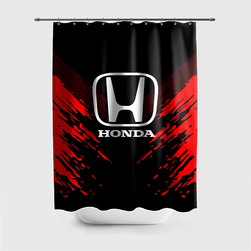 Шторка для ванной Honda: Red Anger / 3D-принт – фото 1