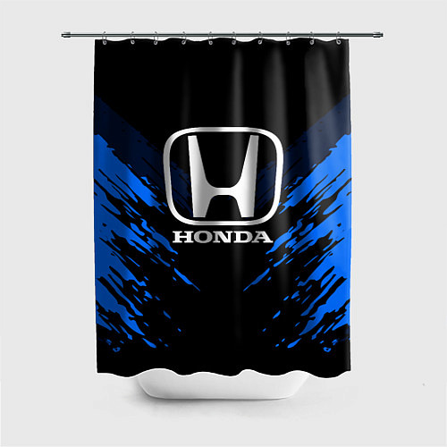 Шторка для ванной Honda: Blue Anger / 3D-принт – фото 1