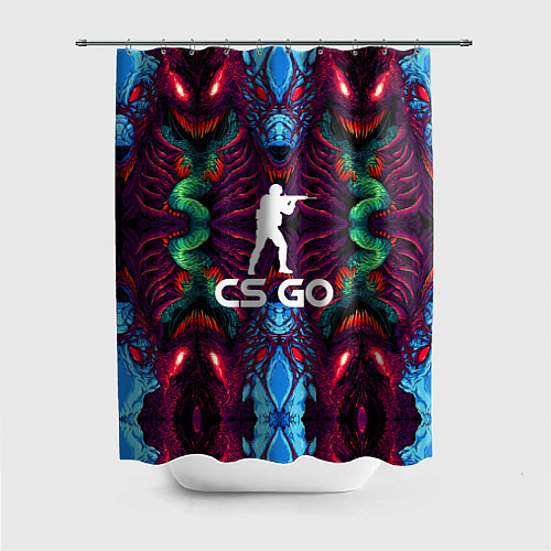 Шторка для ванной CS:GO Hyper Beast Collection / 3D-принт – фото 1