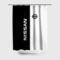 Шторка для ванной Nissan B&W