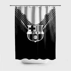 Шторка для ванной FC Barcelona: Black Style