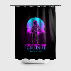 Шторка для душа Fortnite: Retro Battle Royale, цвет: 3D-принт