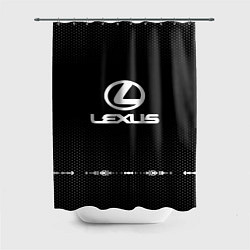 Шторка для ванной Lexus: Black Abstract