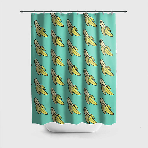 Шторка для ванной Любитель бананов / 3D-принт – фото 1
