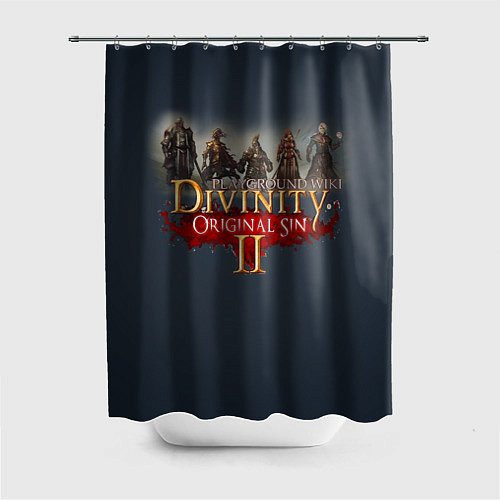 Шторка для ванной Divinity: Original Sin / 3D-принт – фото 1