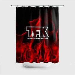 Шторка для ванной Thousand Foot Krutch: Red Flame