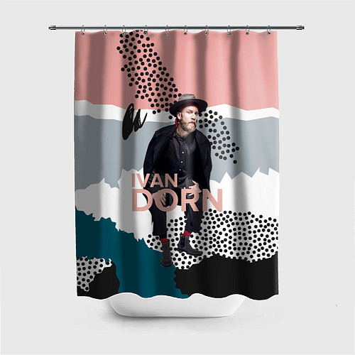 Шторка для ванной Ivan Dorn / 3D-принт – фото 1