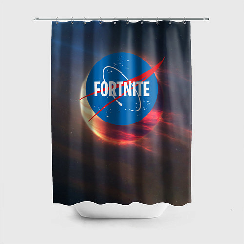 Шторка для ванной Fortnite NASA / 3D-принт – фото 1