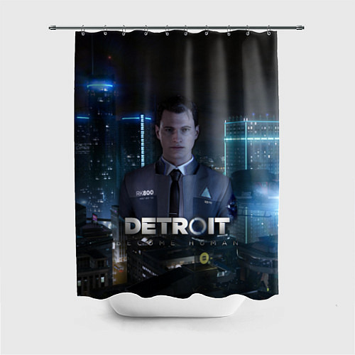 Шторка для ванной Detroit: Connor / 3D-принт – фото 1