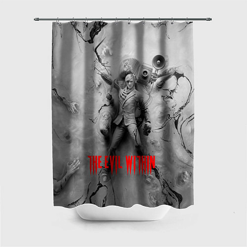 Шторка для ванной The Evil Within / 3D-принт – фото 1