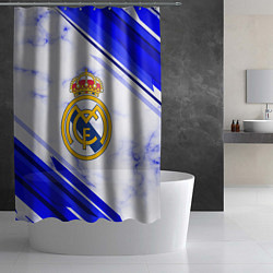 Шторка для душа Real Madrid, цвет: 3D-принт — фото 2