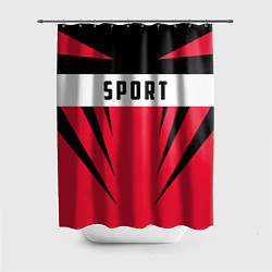 Шторка для ванной Sport: Red Style