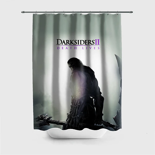 Шторка для ванной Darksiders II: Death Lives / 3D-принт – фото 1